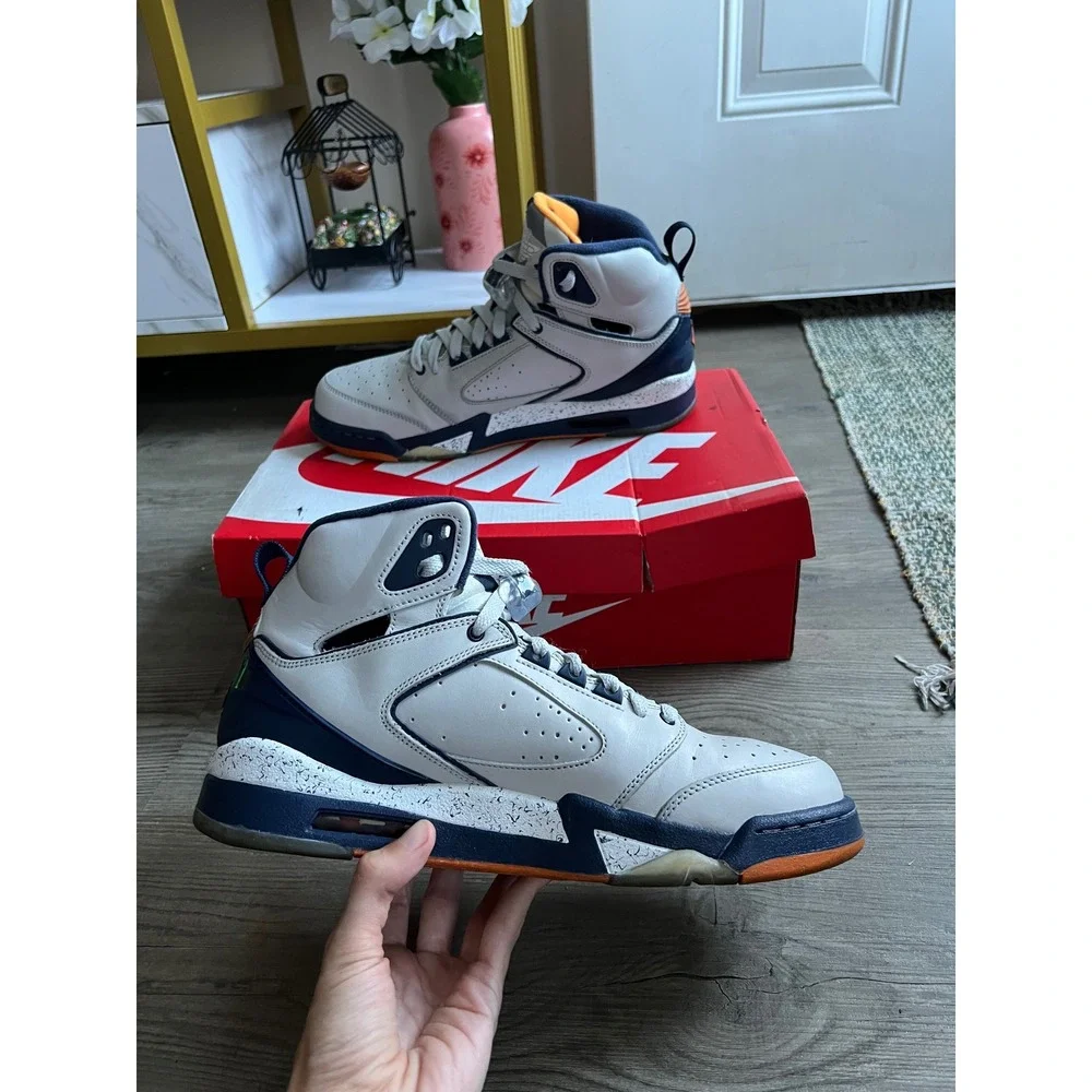 Jordan Men's Sixty Plus Retro 2009 364806-081 Gray Navy Size 11